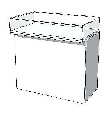 *TIP* Toonbank U-Frame Thick C-PUH-002, Zakelijke goederen, Kantoor en Winkelinrichting | Winkel en Inventaris, Ophalen of Verzenden